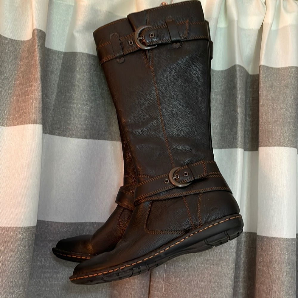 BOC knee high boots dark brown